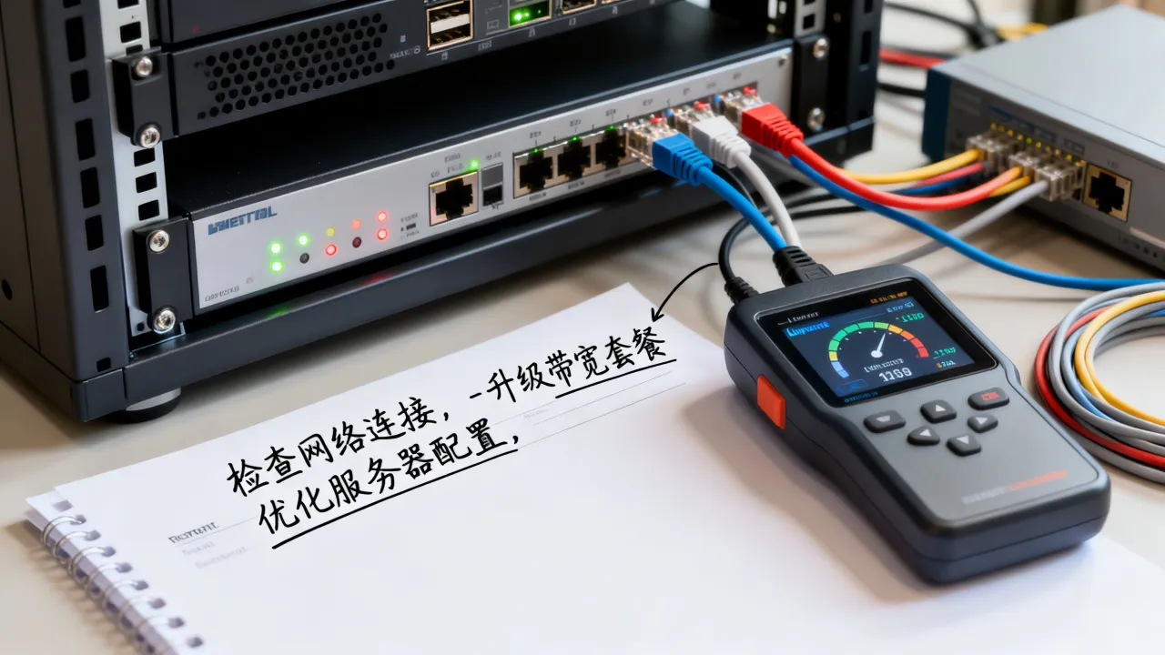 服务器上传宽带速度慢怎么办，上传速度慢如何解决？