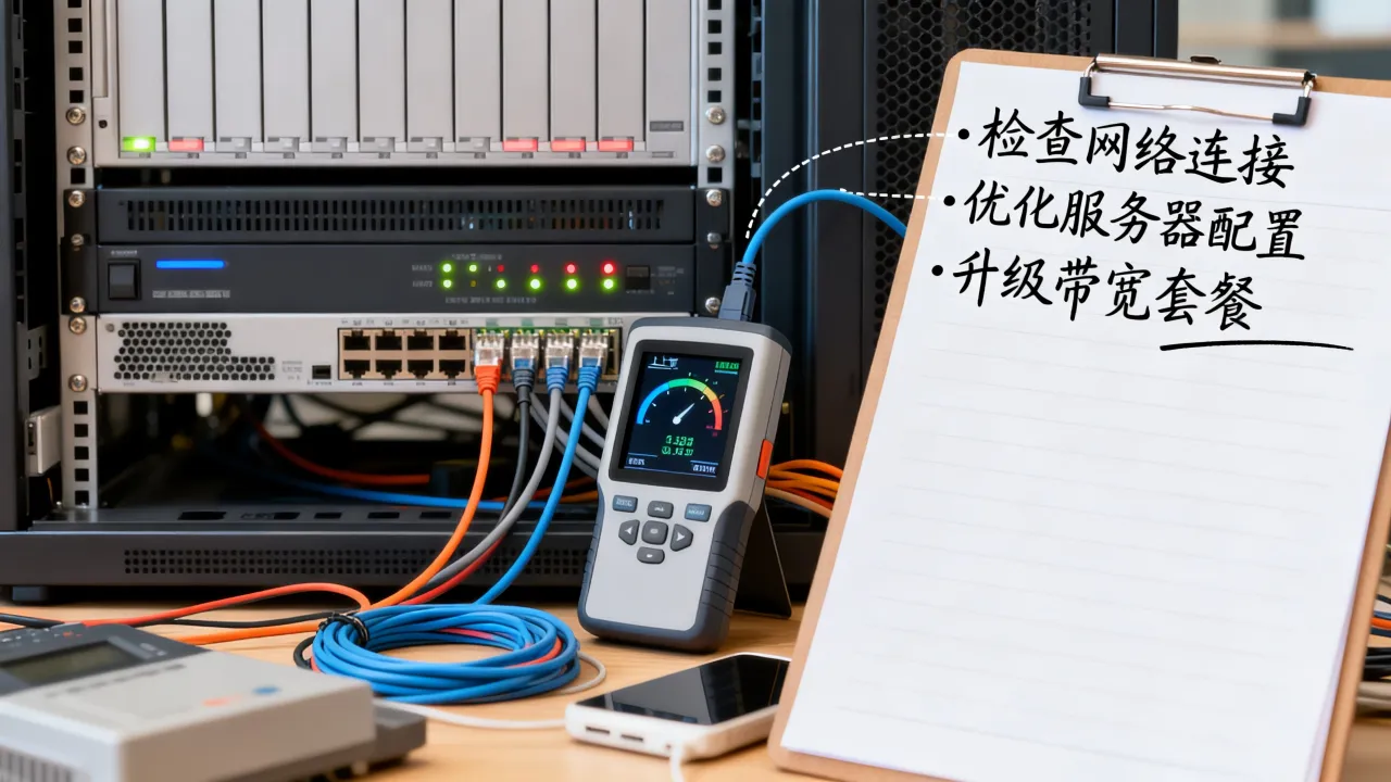 服务器上传宽带速度慢怎么办，上传速度慢如何解决？