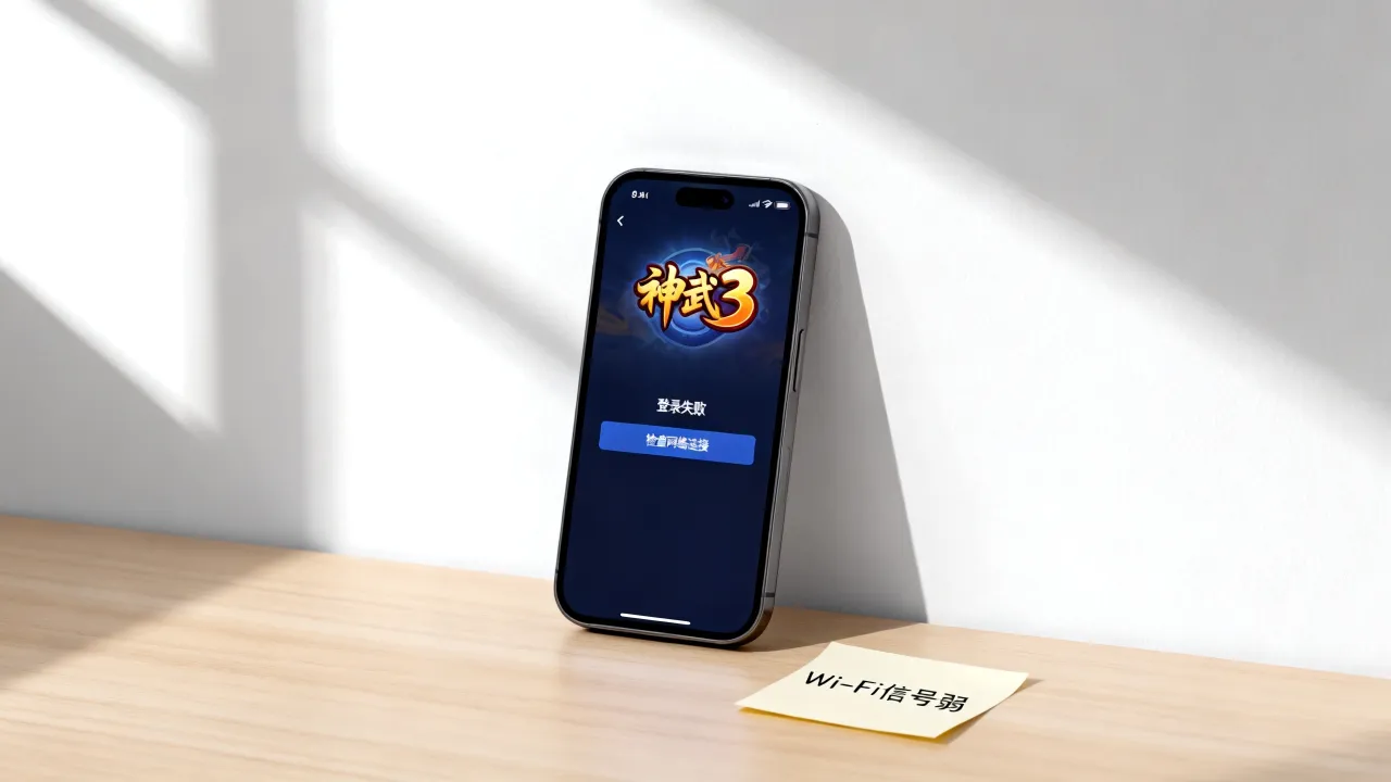ios神武3为什么登不上服务器，苹果手机登录失败什么原因