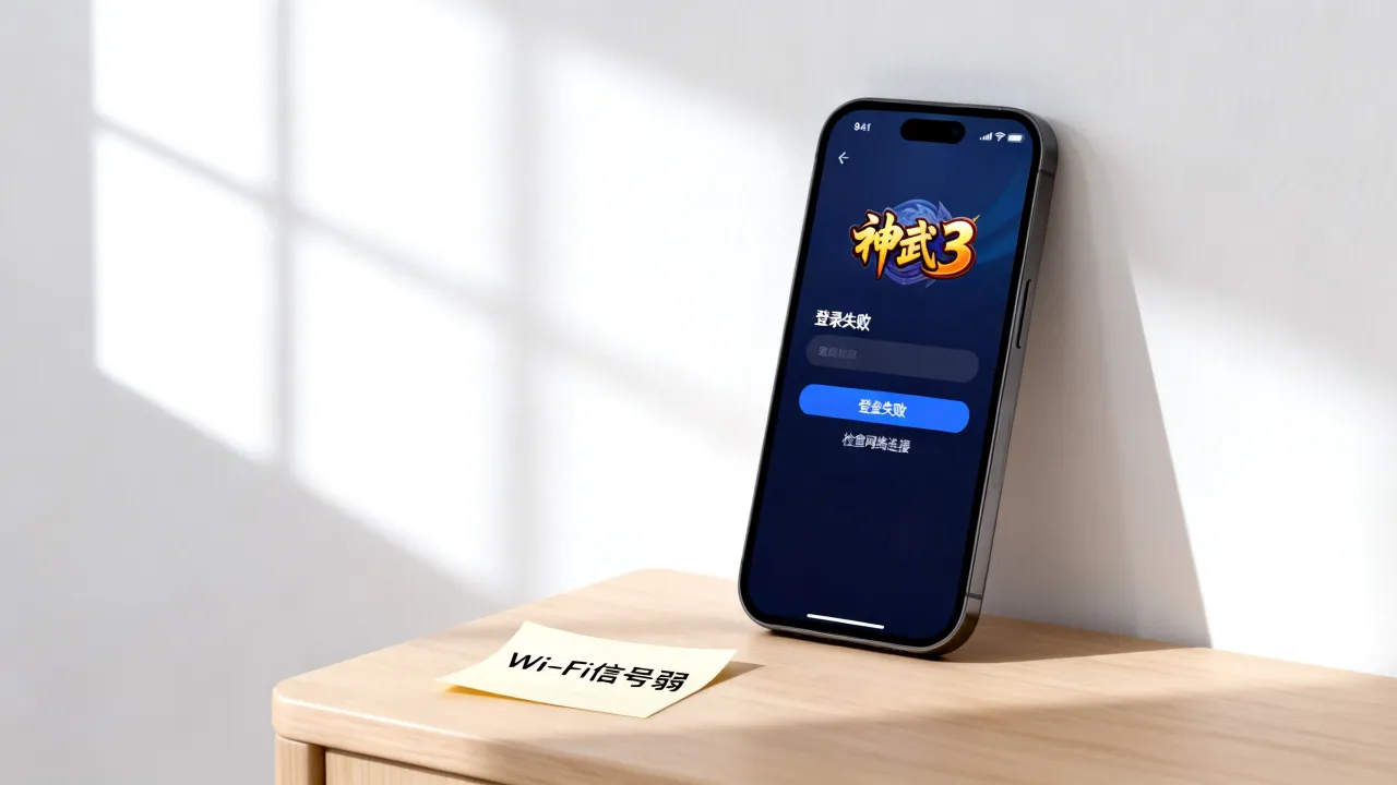 ios神武3为什么登不上服务器，苹果手机登录失败什么原因