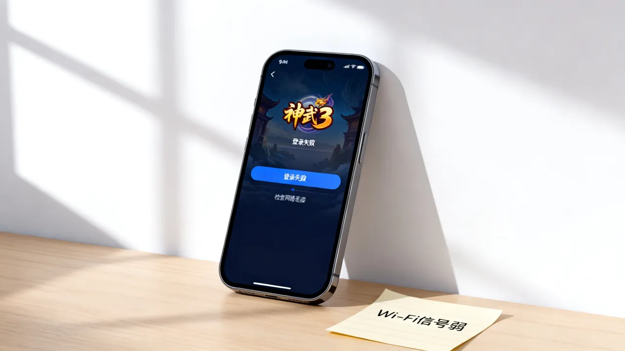 ios神武3为什么登不上服务器，苹果手机登录失败什么原因