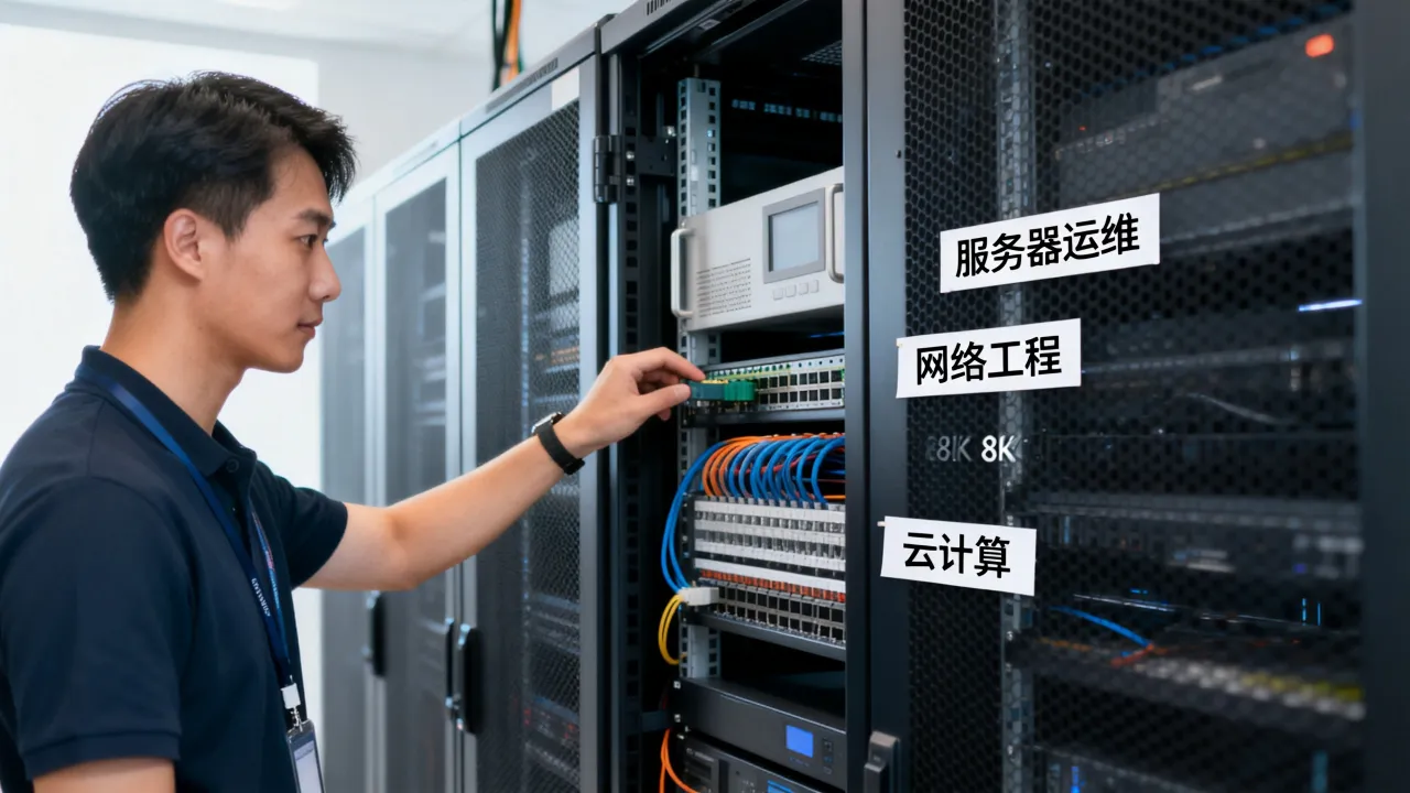 服务器运维什么专业好,学什么专业未来就业前景最吃香?