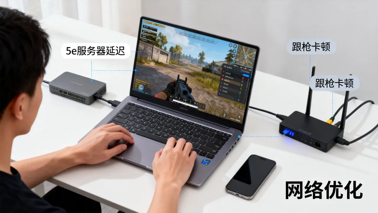 5e服务器为什么感觉跟不了枪，5e平台跟枪延迟怎么解决