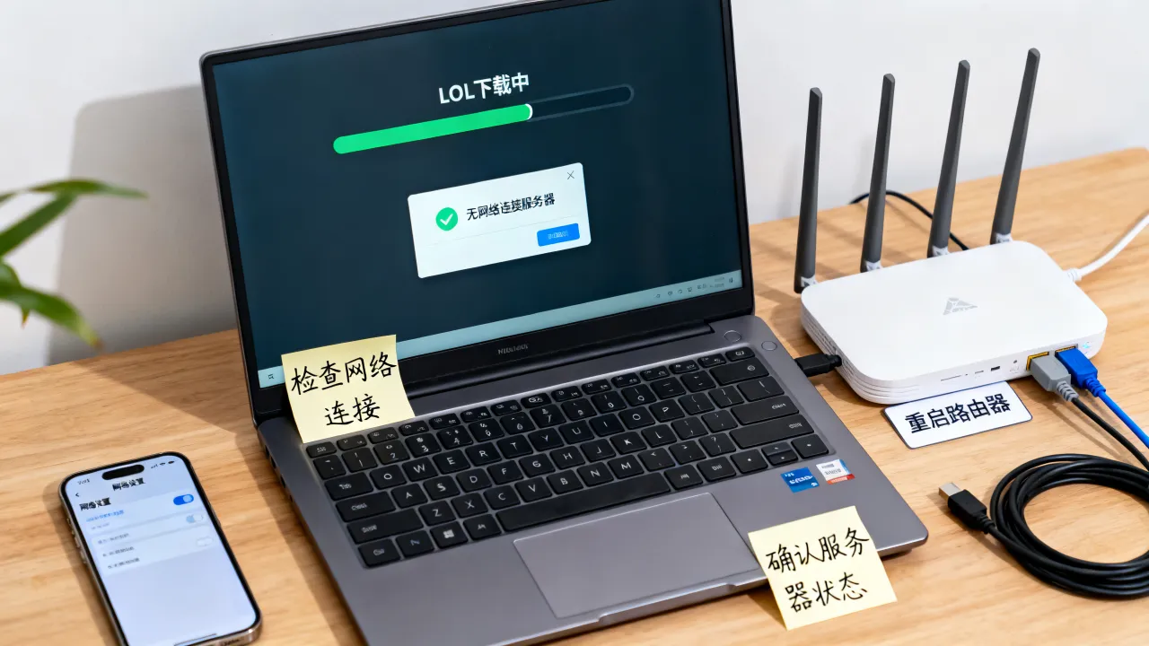 为什么下载LOL显示无网络连接服务器,LOL无网络连接怎么办 为什么下载LOL显示无网络连接服务器,LOL无网络连接怎么办