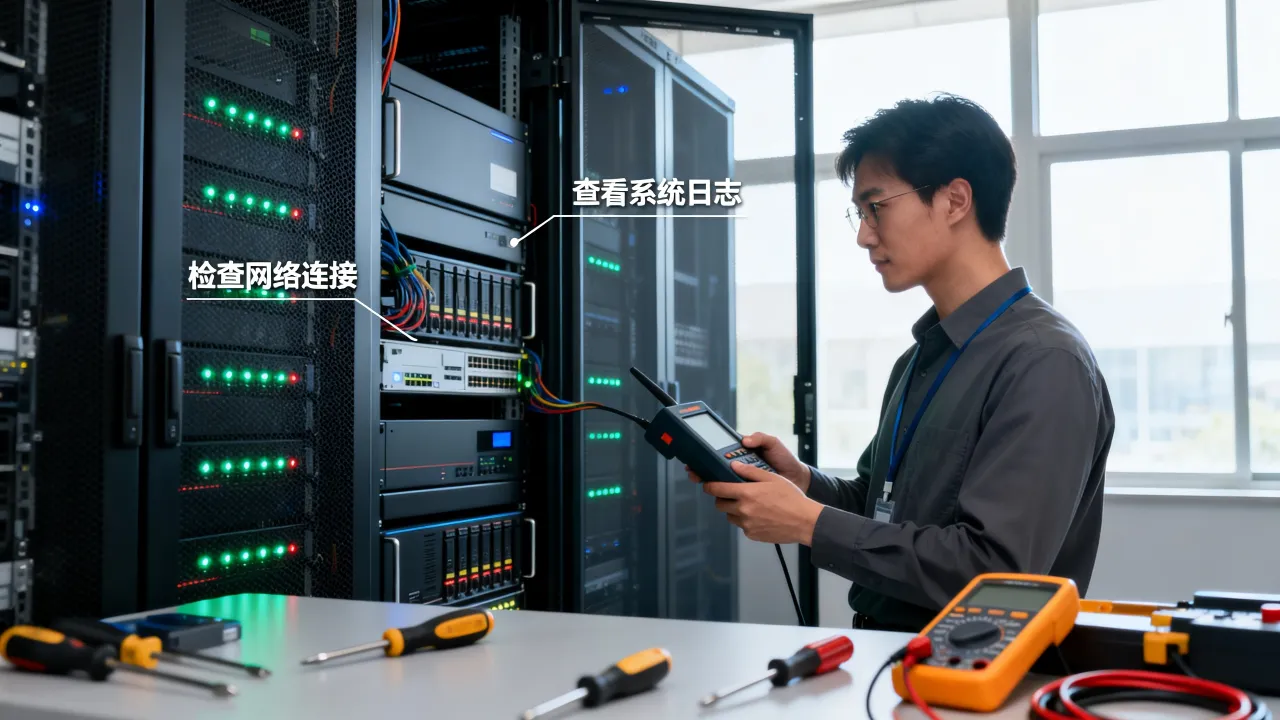 服务器运维遇到问题怎么处理？常见故障排查指南