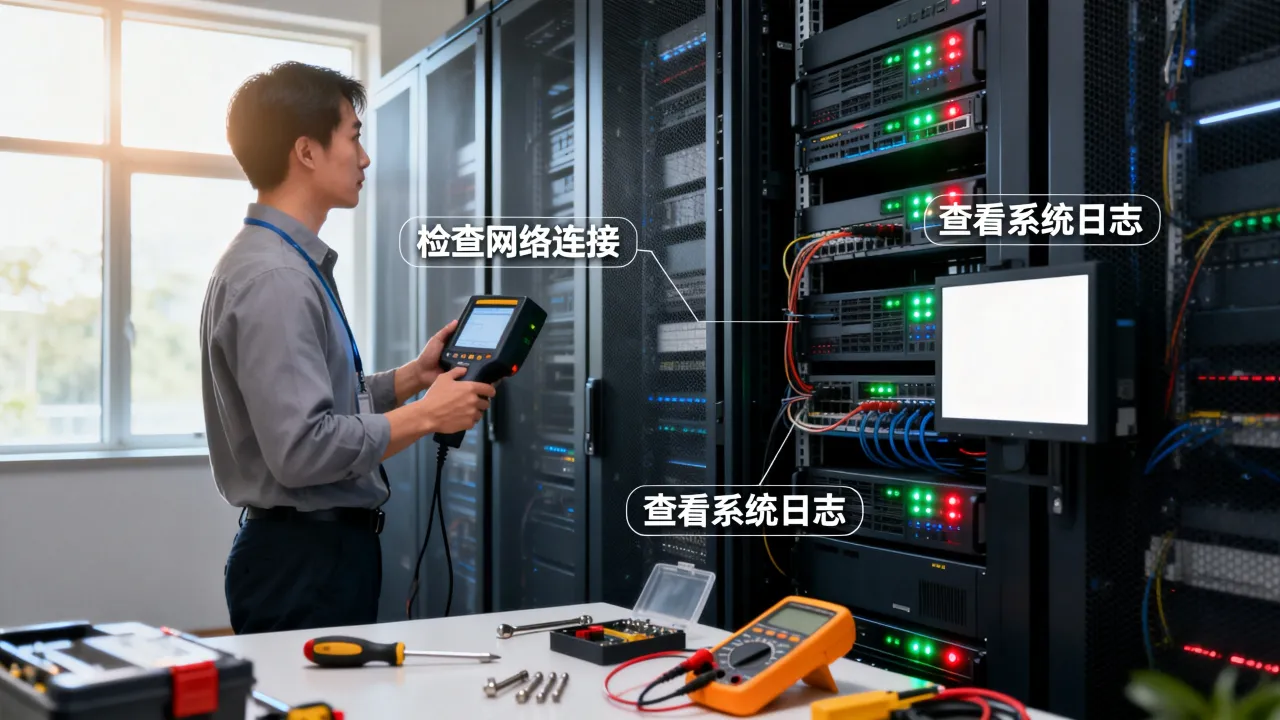 服务器运维遇到问题怎么处理？常见故障排查指南