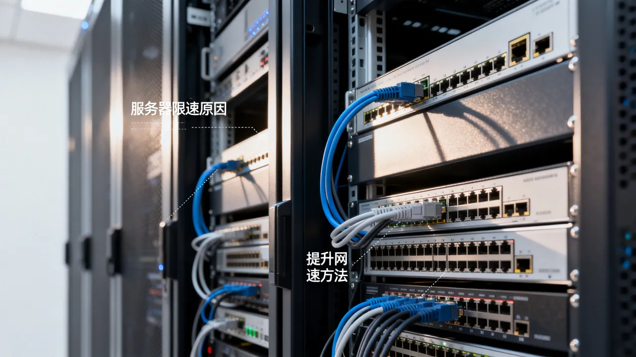 服务器为什么限制网速，服务器被限速后如何提升网速