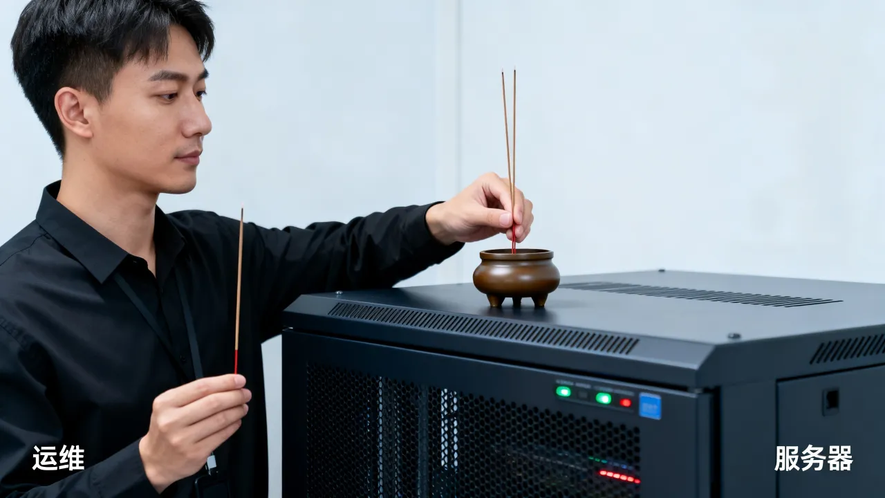 运维为何给服务器烧香？程序员迷信揭秘，稳定靠什么