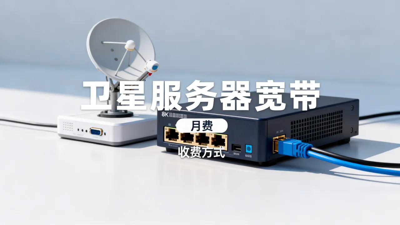 卫星服务器宽带现在多少钱一个月？怎么收费