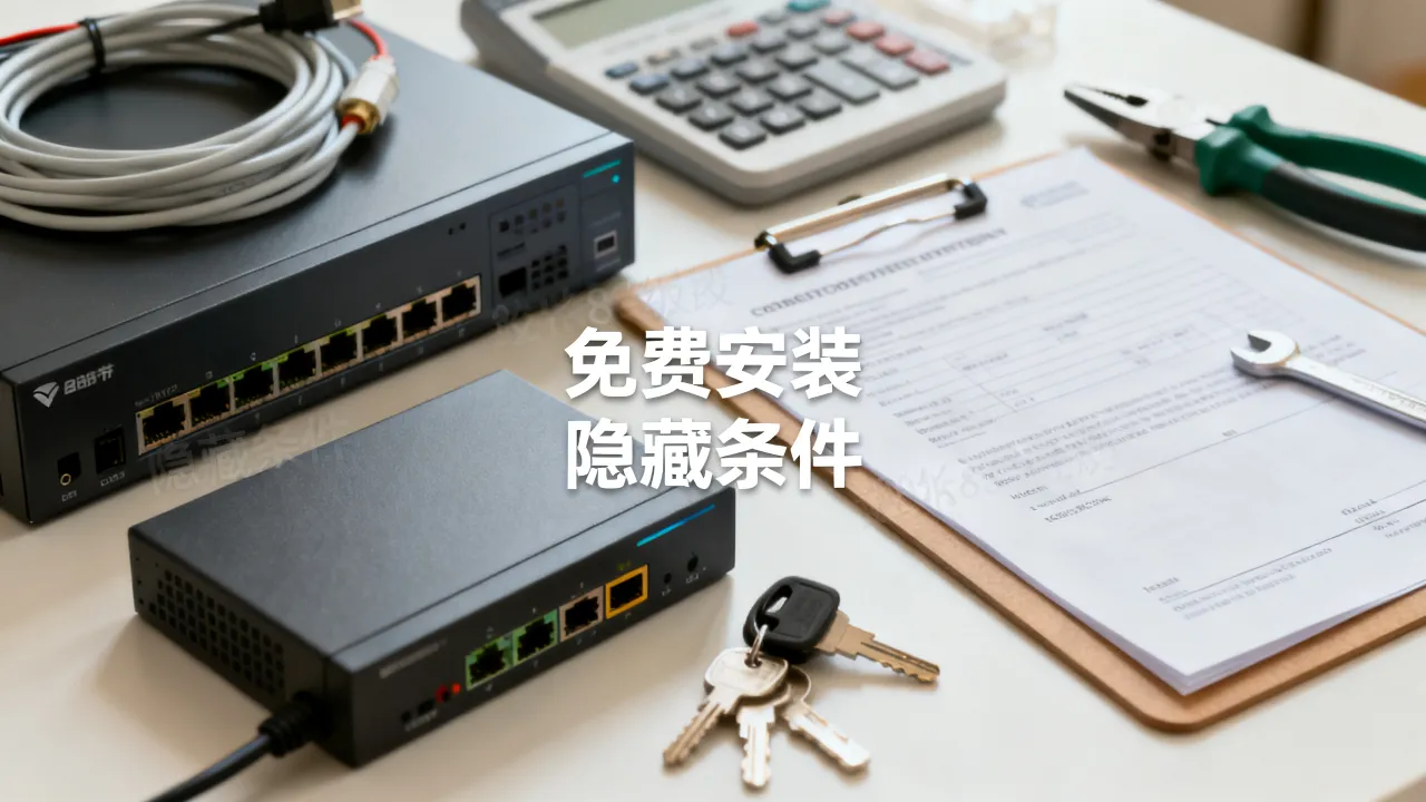 免费安装宽带服务器靠谱吗，免费安装宽带服务器有哪些隐藏条件