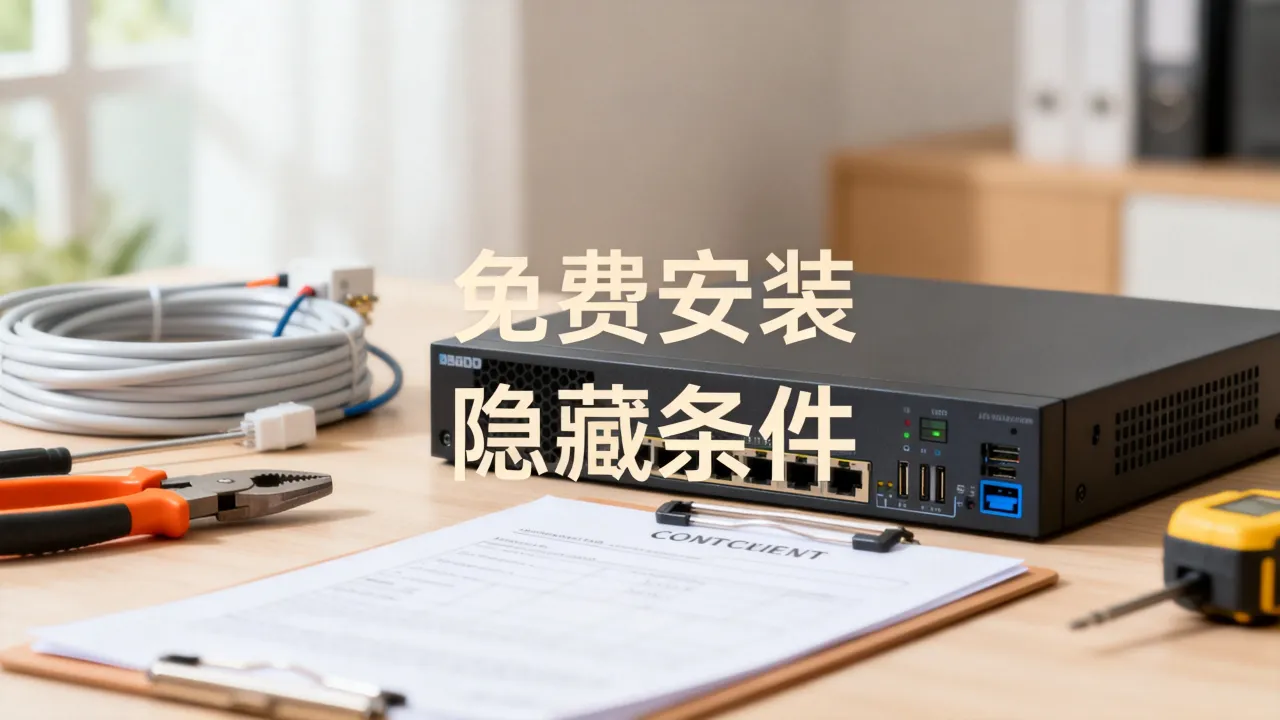 免费安装宽带服务器靠谱吗，免费安装宽带服务器有哪些隐藏条件
