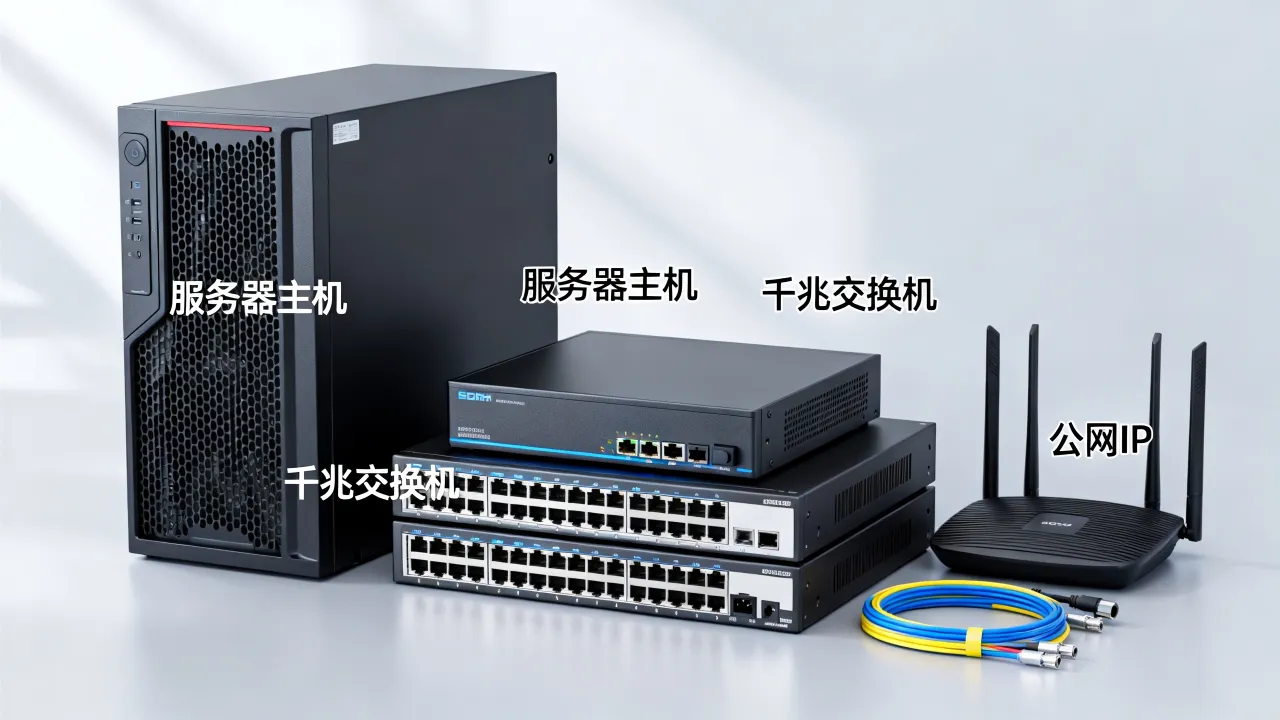 千兆宽带怎么配服务器，千兆宽带搭建服务器需要什么配置和公网IP
