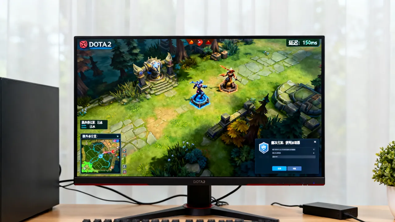 为什么dota2服务器是日本，dota2日服延迟高怎么办