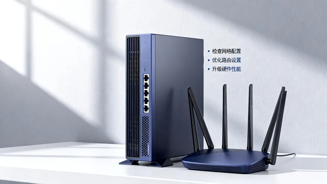 服务器做路由器网速慢怎么解决？，服务器当路由器性能差如何优化