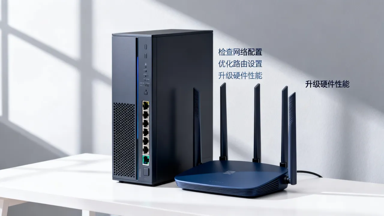 服务器做路由器网速慢怎么解决？，服务器当路由器性能差如何优化