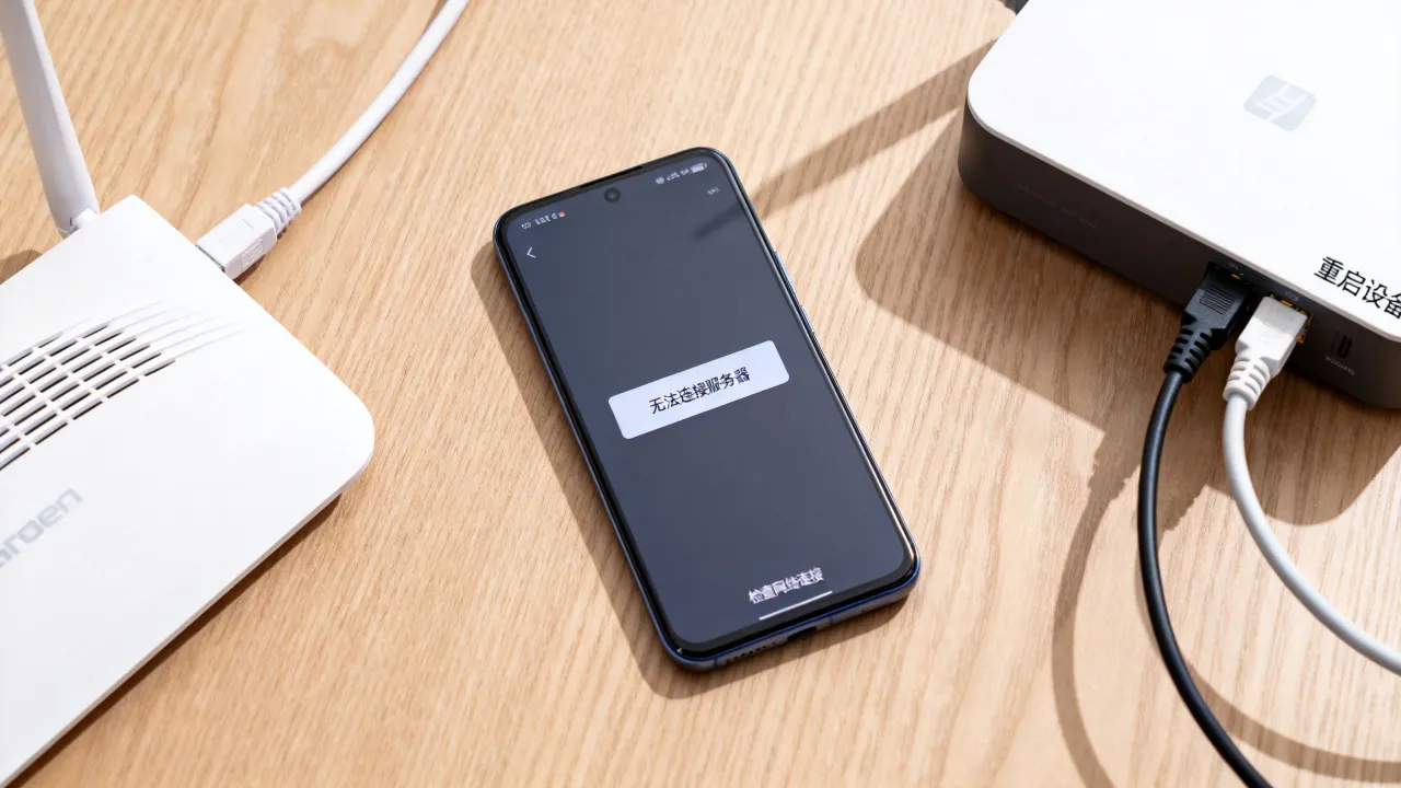 为什么有网络app显示无法连接服务器，网络连接失败怎么解决？