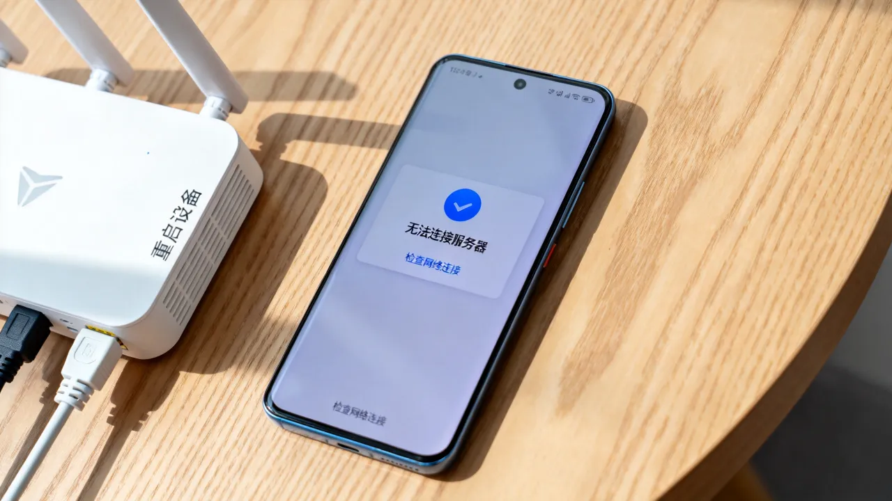 为什么有网络app显示无法连接服务器，网络连接失败怎么解决？