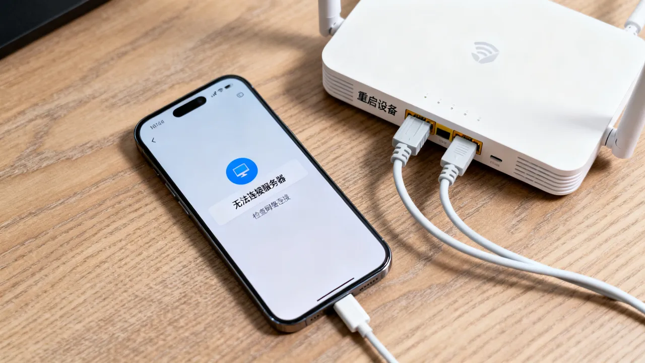 为什么有网络app显示无法连接服务器，网络连接失败怎么解决？