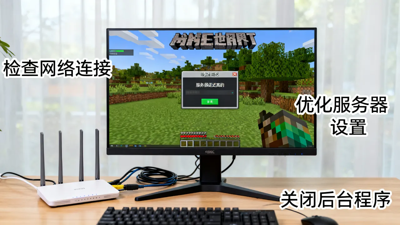 MC服务器网速慢怎么办，我的世界服务器延迟高如何解决