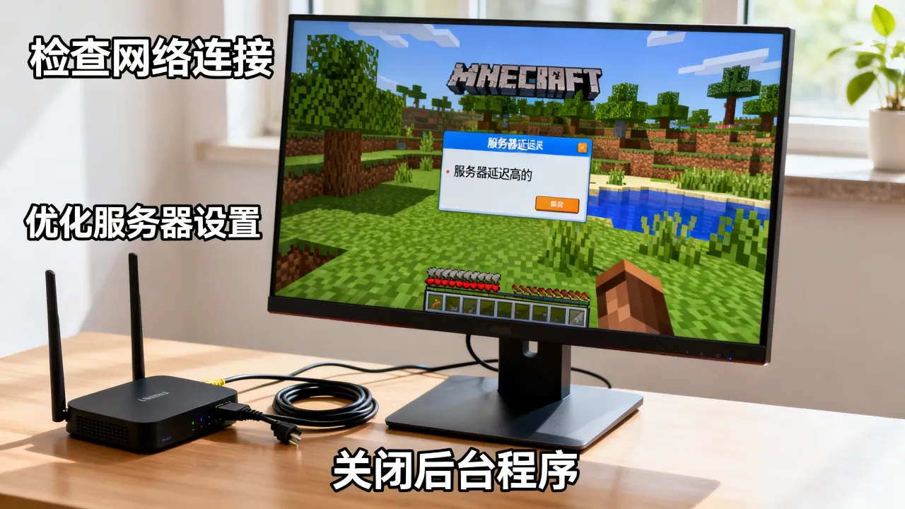 MC服务器网速慢怎么办，我的世界服务器延迟高如何解决