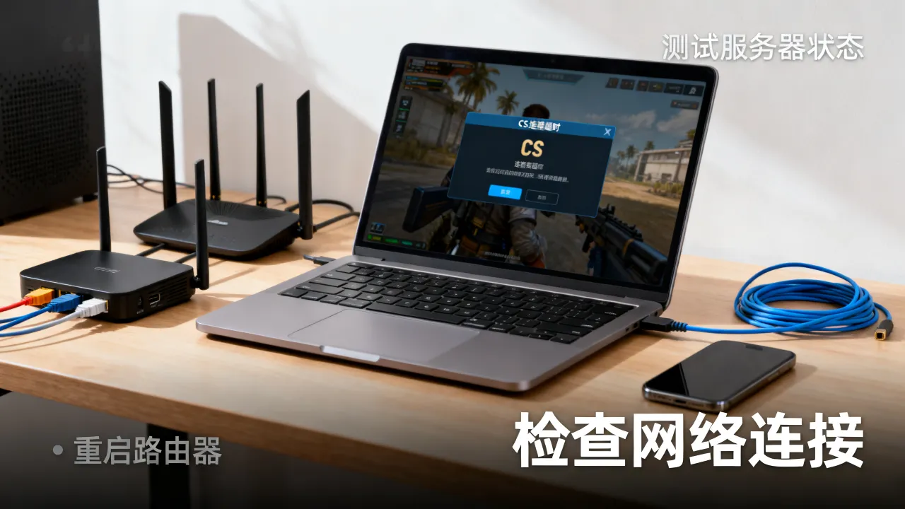 cs为什么无法连接到服务器，连接超时怎么解决
