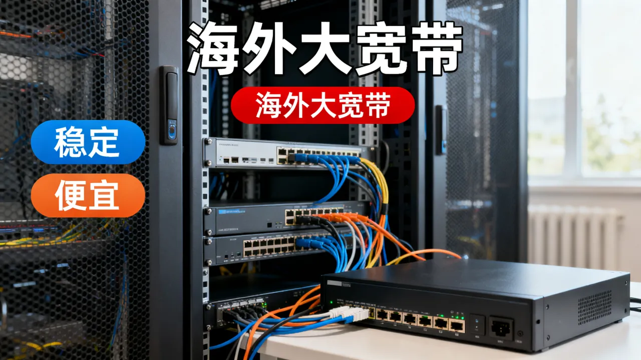 海外大宽带服务器哪家好，怎么选稳定又便宜的服务商？