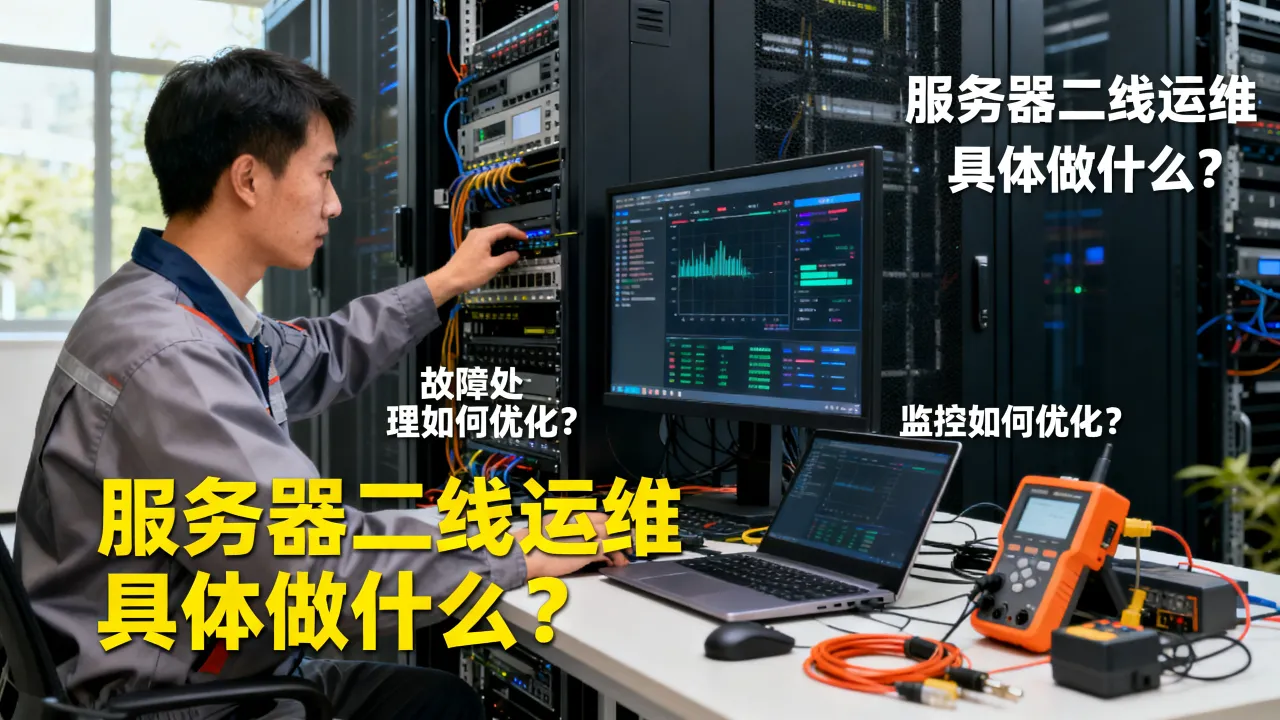服务器二线运维具体做什么？故障处理和监控如何优化？