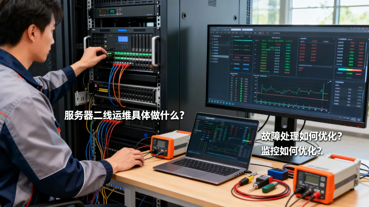 服务器二线运维具体做什么？故障处理和监控如何优化？