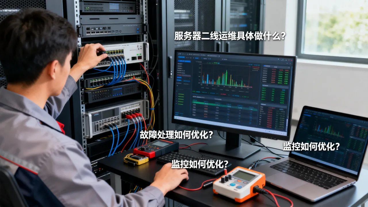 服务器二线运维具体做什么？故障处理和监控如何优化？