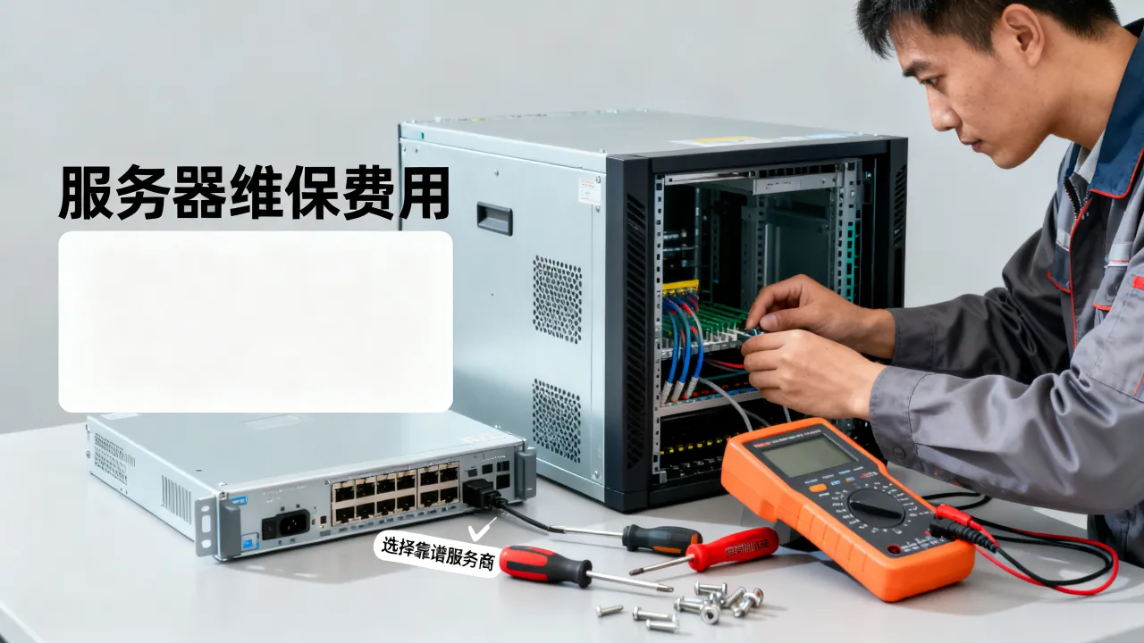 广州服务器维保费用多少，如何选择靠谱服务商？