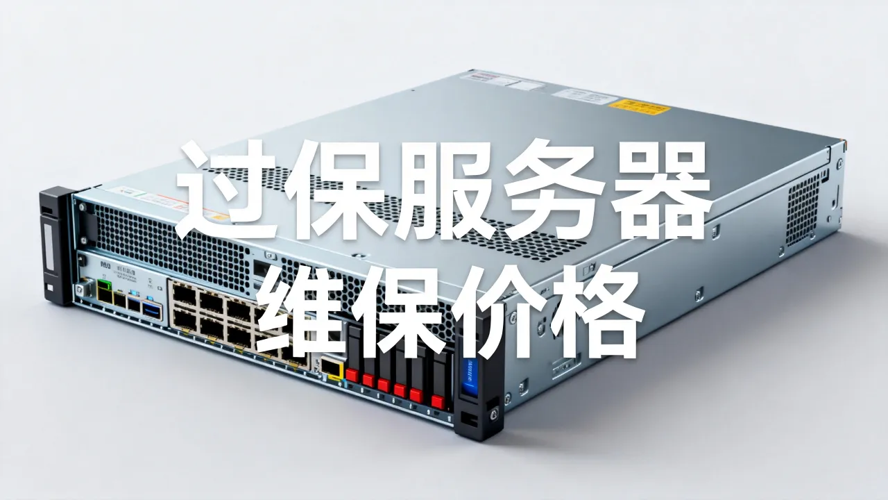 过保服务器维保价格是多少，怎么收费