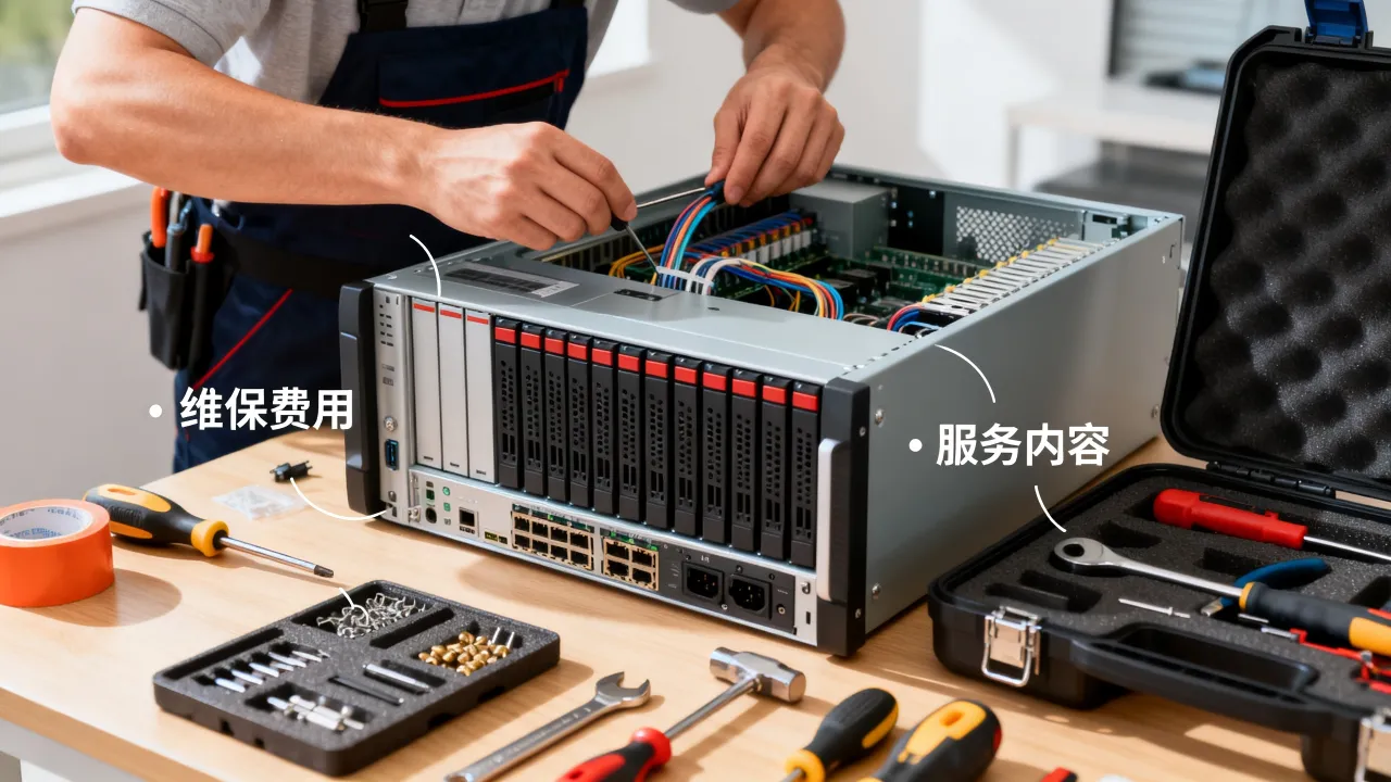 IT服务器维保怎么收费？，一年费用是多少