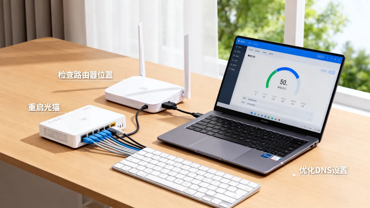 长城宽带连服务器卡怎么解决，网络延迟高怎么办