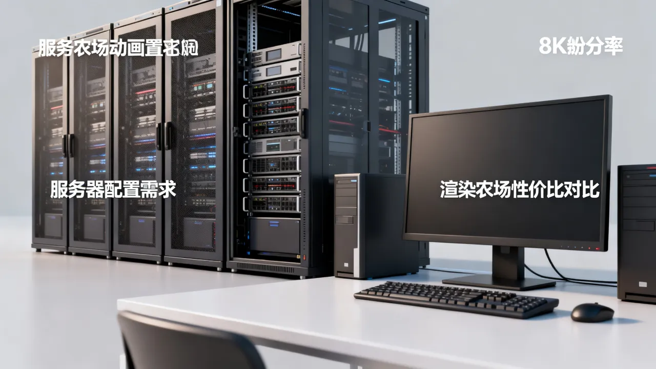 三维动画服务器需要什么配置？渲染农场哪家性价比高？