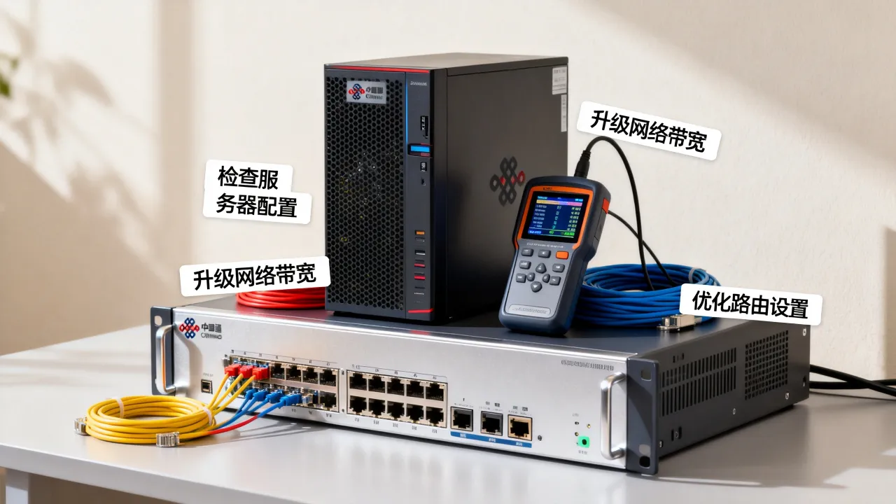 联通服务器网速慢怎么解决，提升联通服务器带宽的方法