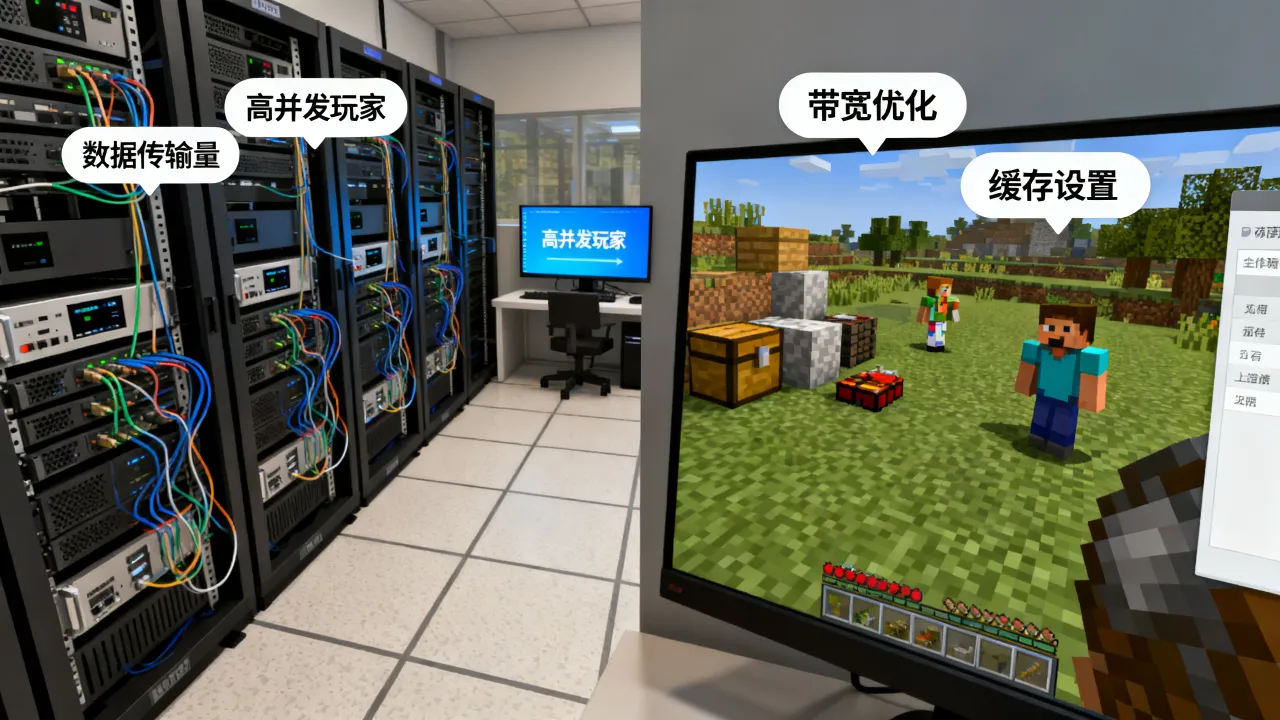 我的世界服务器流量为什么很大，怎么降低和优化？