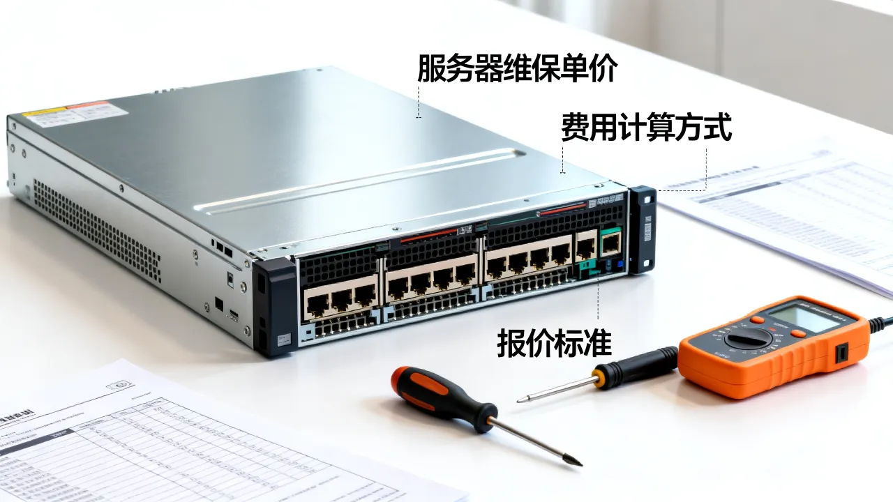 服务器维保单价是多少钱一年？服务器维保费用怎么算，报价多少？