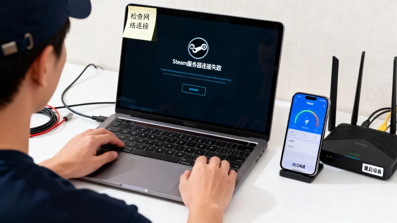为什么steam连接服务器失败怎么办,steam服务器连接失败怎么解决 为什么steam连接服务器失败怎么办,steam服务器连接失败怎么解决