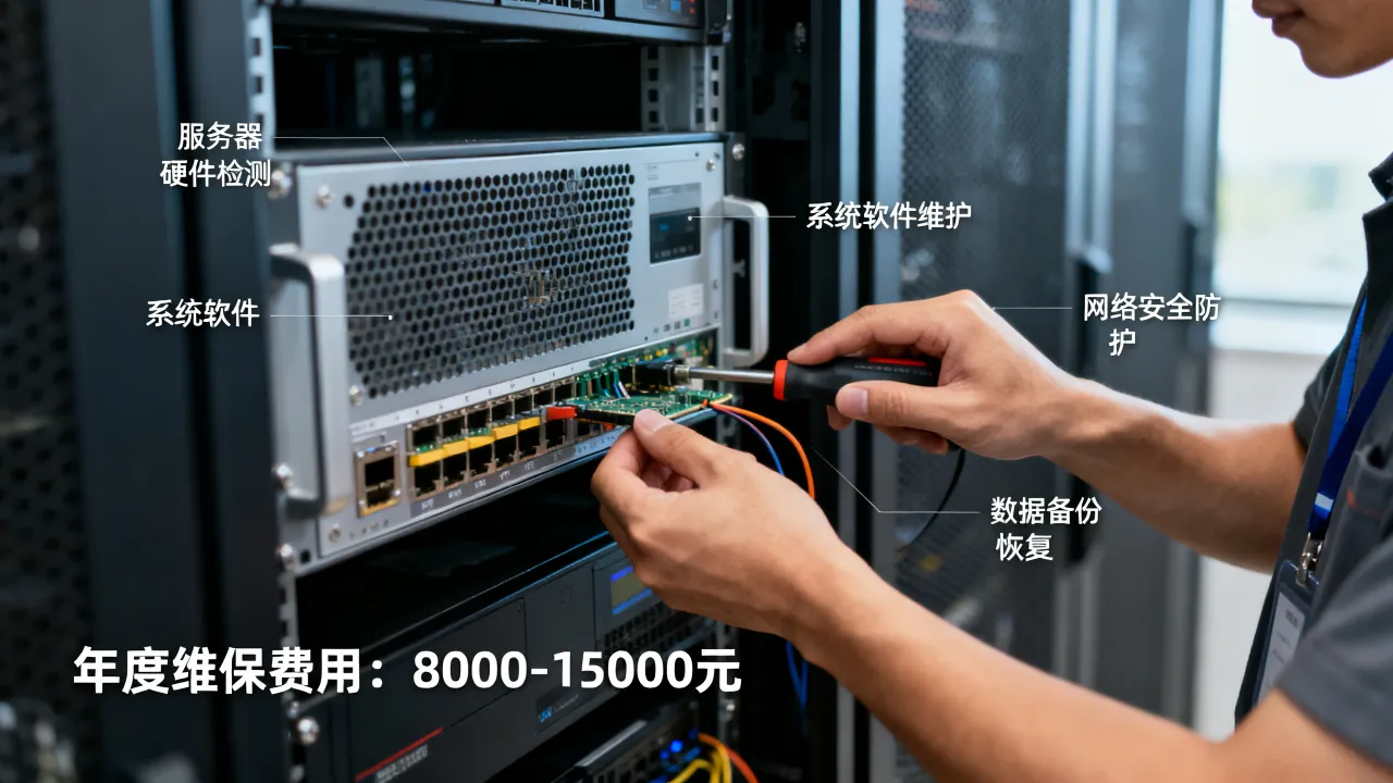 服务器维保服务包括哪些内容，服务器维保服务多少钱一年？