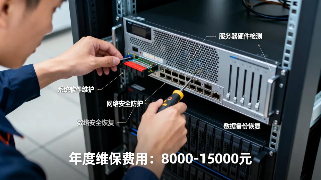 服务器维保服务包括哪些内容，服务器维保服务多少钱一年？