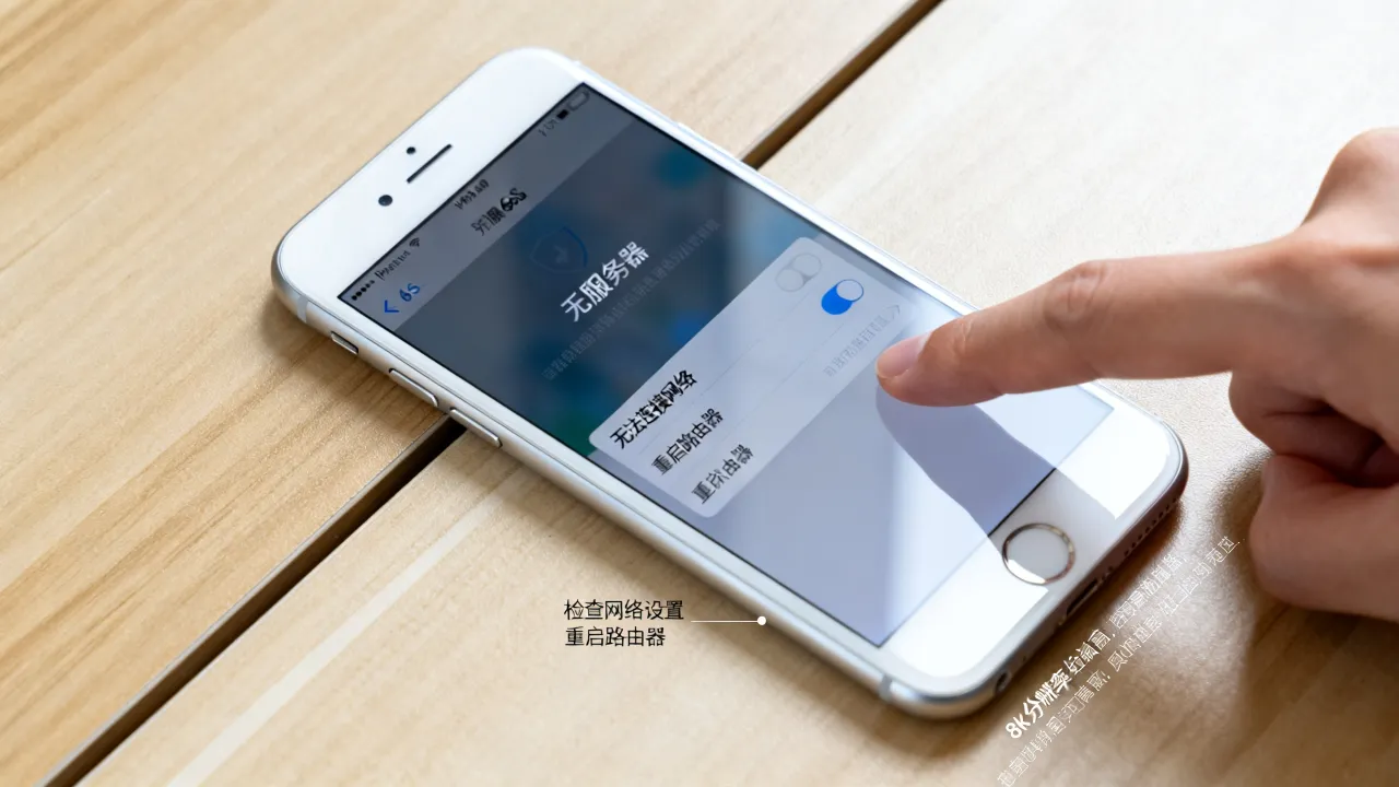 苹果6s手机为什么无服务器，无法连接网络怎么办