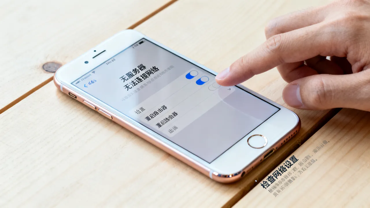 苹果6s手机为什么无服务器，无法连接网络怎么办