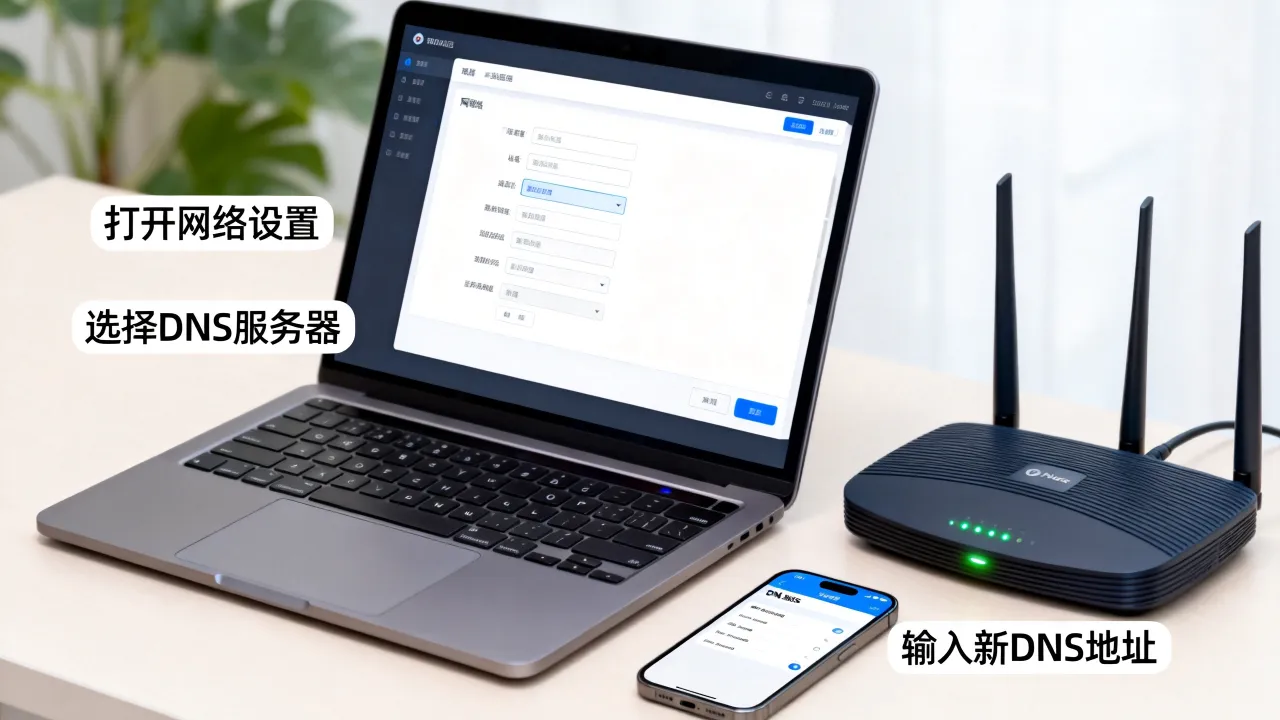 网速慢怎么办？更改DNS服务器能提速吗，怎么设置方法教程
