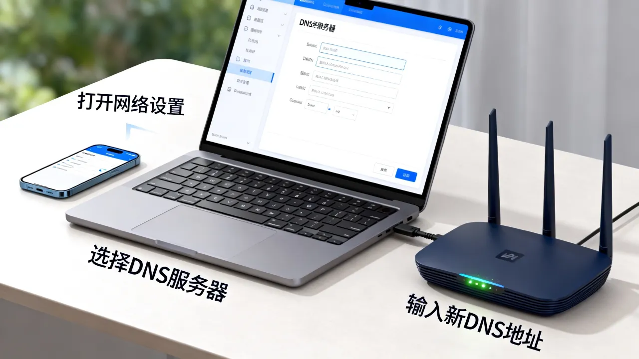 网速慢怎么办？更改DNS服务器能提速吗，怎么设置方法教程