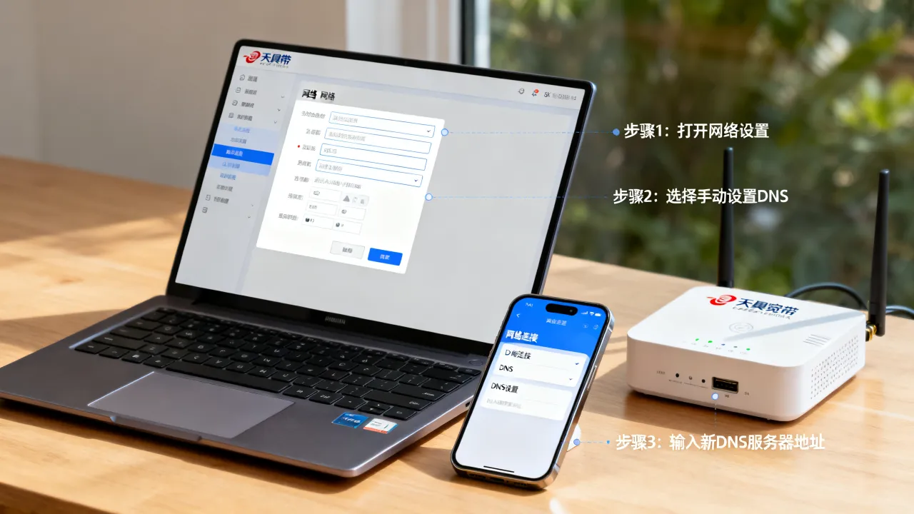 天翼宽带dns服务器无值怎么解决,dns设置方法教程 天翼宽带dns服务器无值怎么解决,dns设置方法教程
