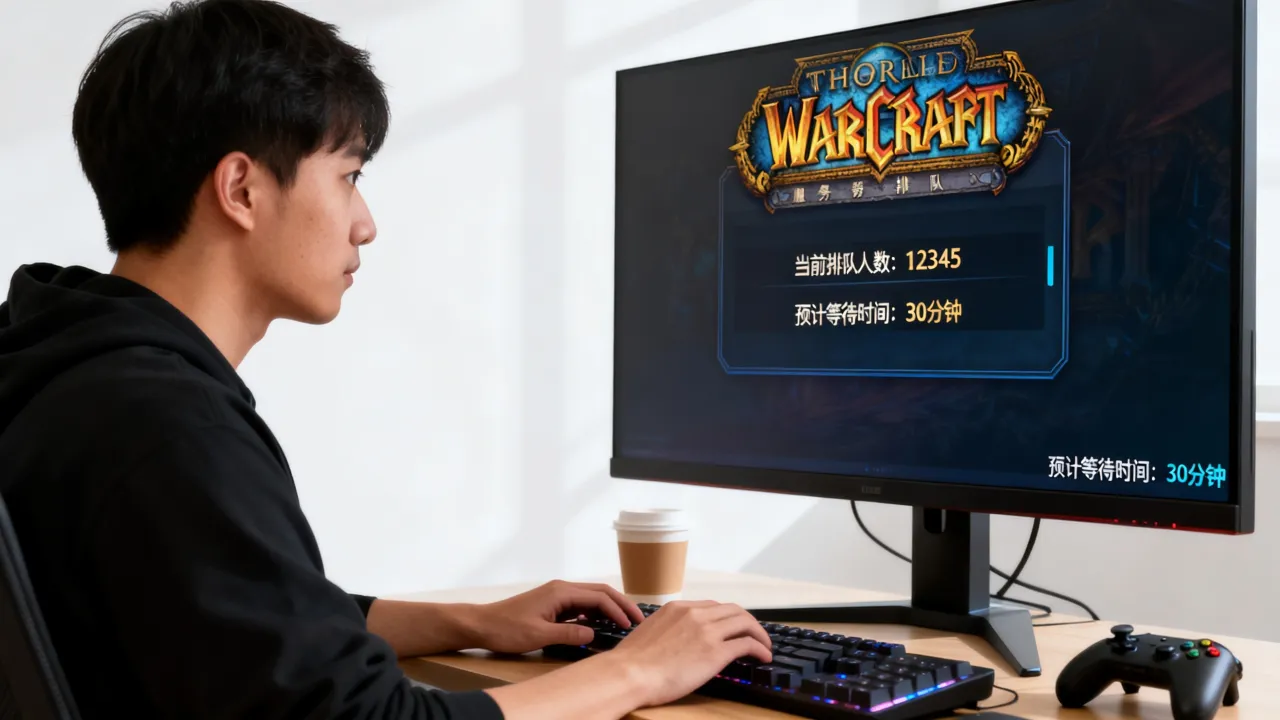 魔兽服务器为什么排队，排队要等多久才能进？
