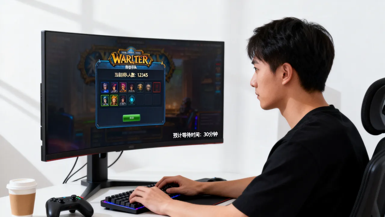 魔兽服务器为什么排队，排队要等多久才能进？