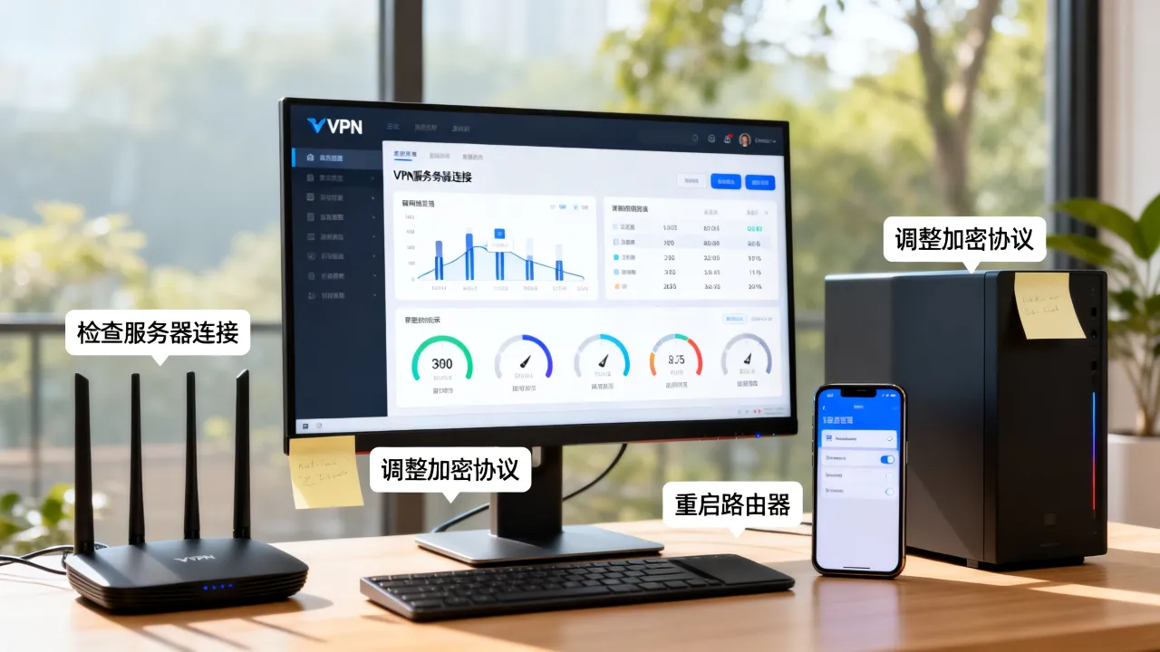 服务器vpn网速慢怎么办？，vpn连接后网速慢怎么解决