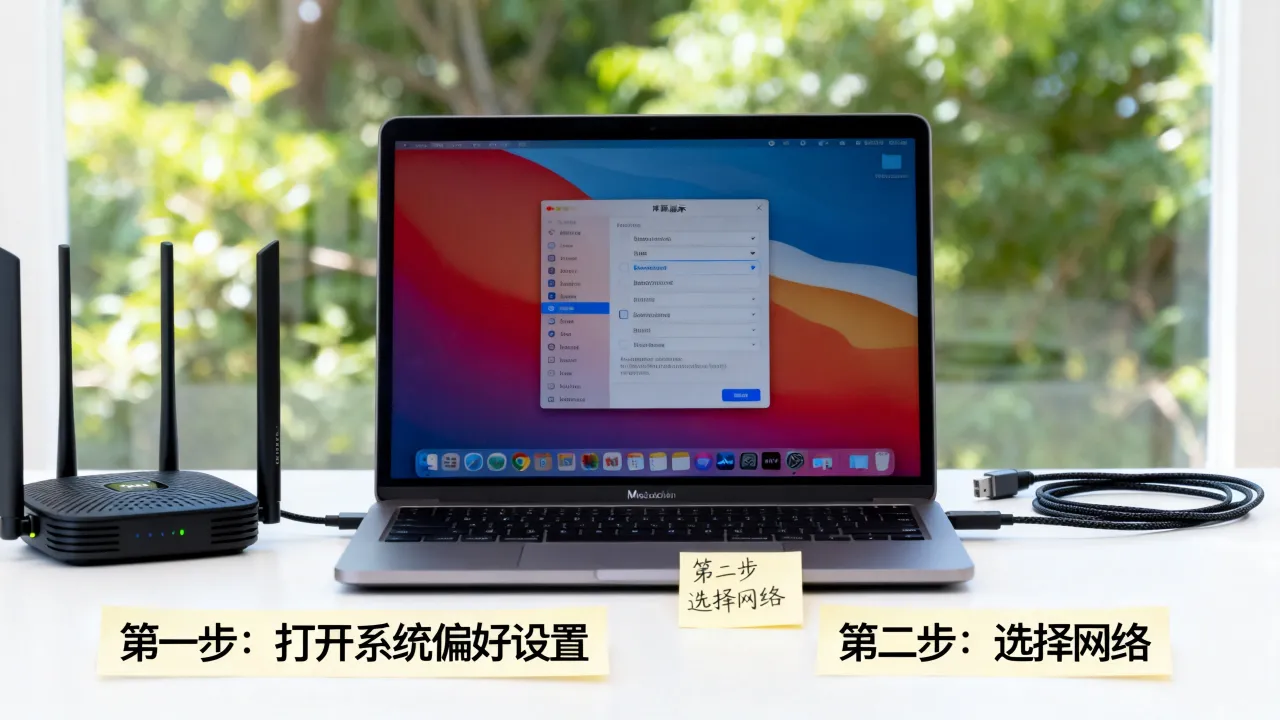 Mac怎么连移动宽带服务器？mac连接移动宽带失败怎么办