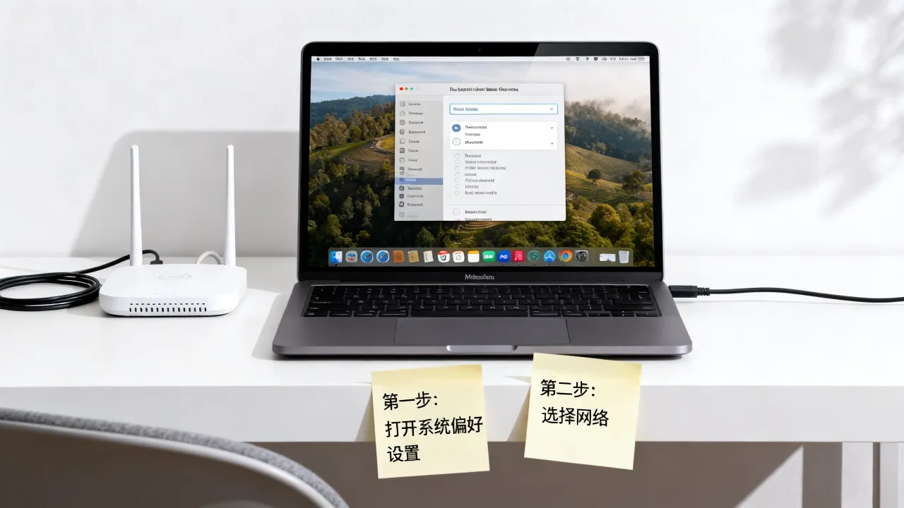 Mac怎么连移动宽带服务器？mac连接移动宽带失败怎么办